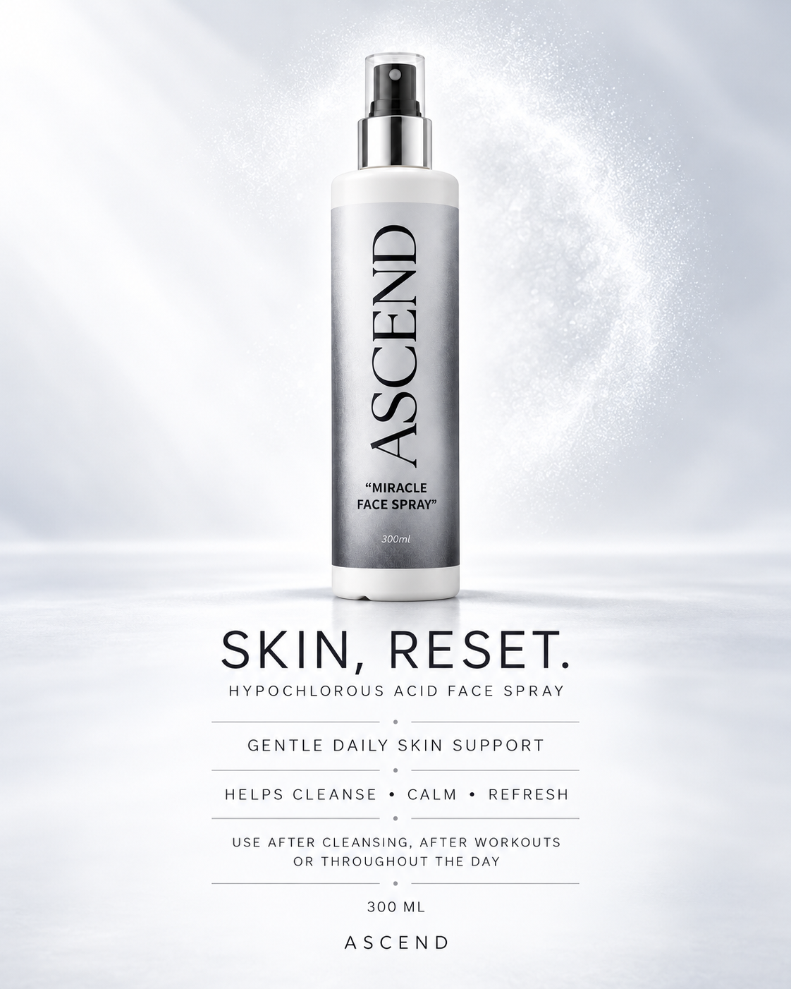 Ascend Miracle Face Mist